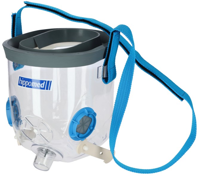 HIPPOMED Inhalationsmaske inkl. Zubehör für AirOne Flex