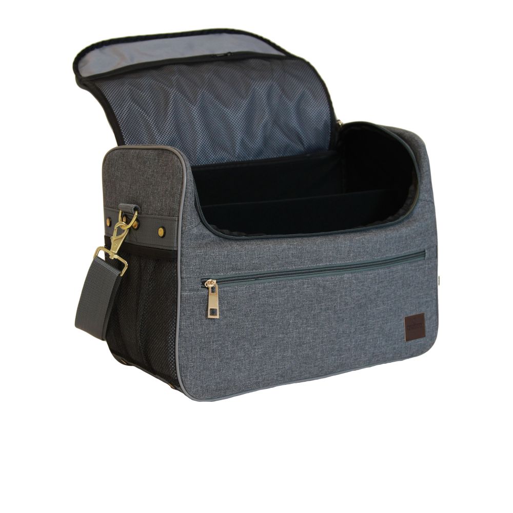 KENTUCKY® GROOMING DELUXE Putztasche-Set, grau