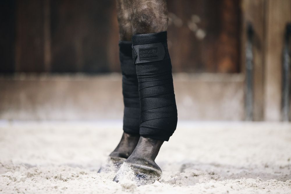 KENTUCKY® HORSEWEAR Repellent Arbeits-Bandagen, 2er-Set, schwarz 