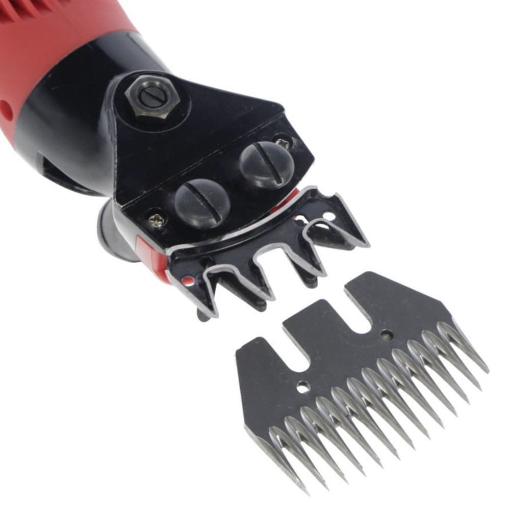 KERBL Schafschermaschine FarmClipper Profi mit Wellington Schermesser-Set Typ BB-4,5/Typ 576