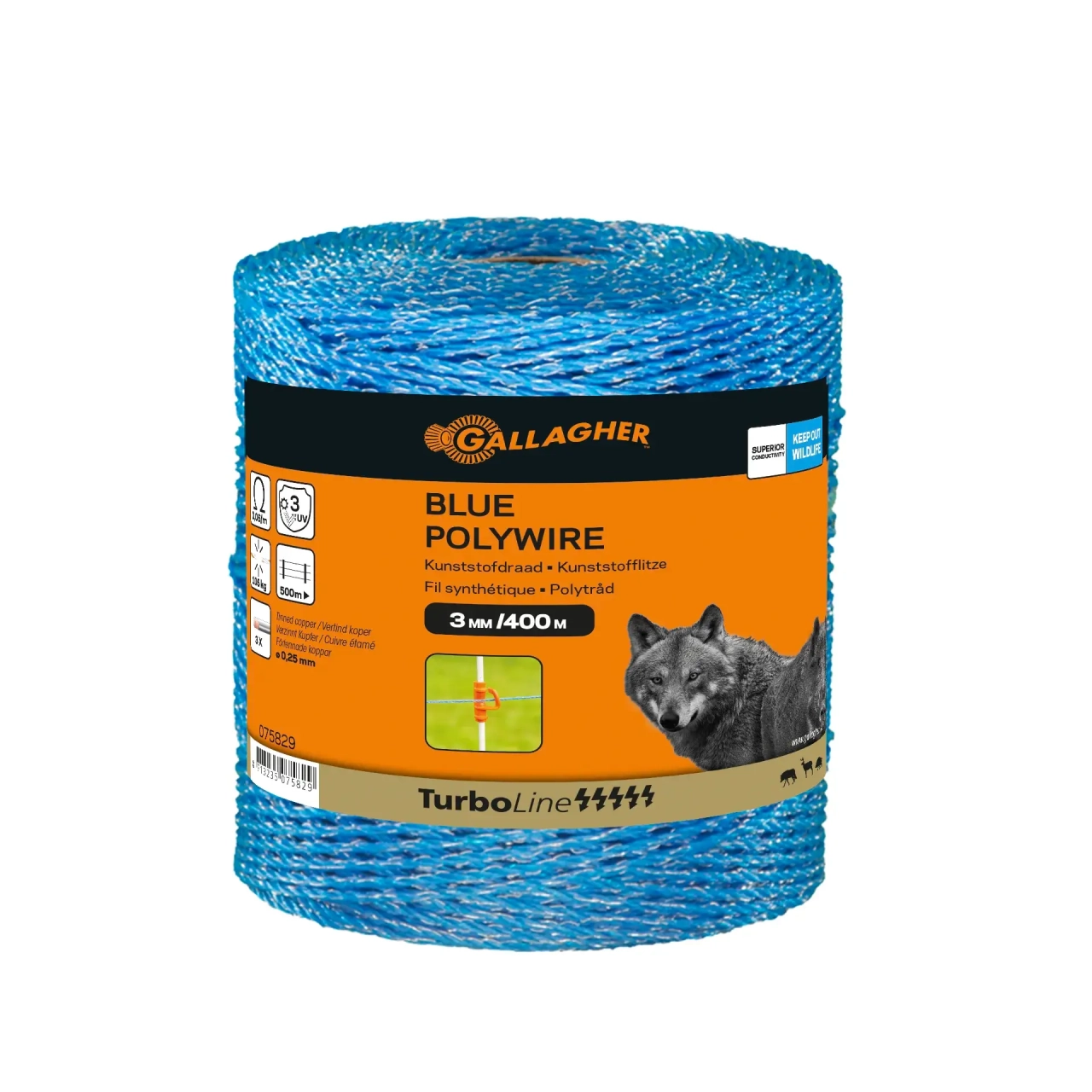 GALLAGHER Litze, blau (400 m)