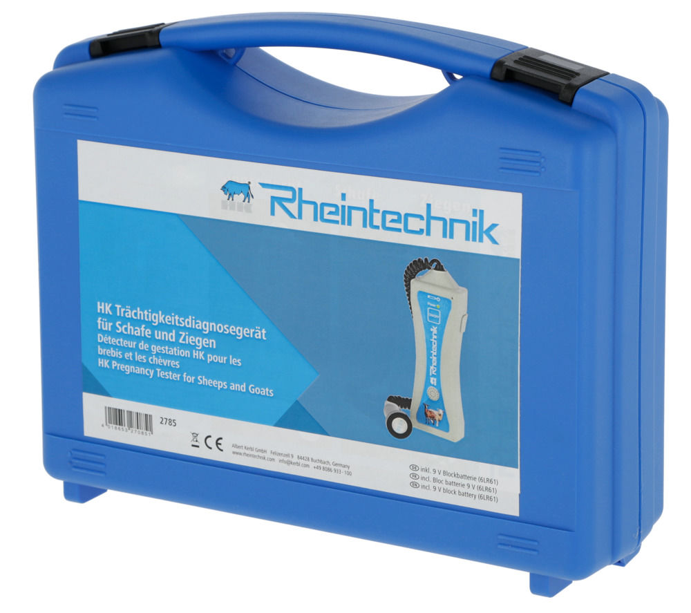 RHEINTECHNIK HK Trächtigkeitsdiagnosegerät für Schafe, Ziegen, Alpakas & Shetlandponys