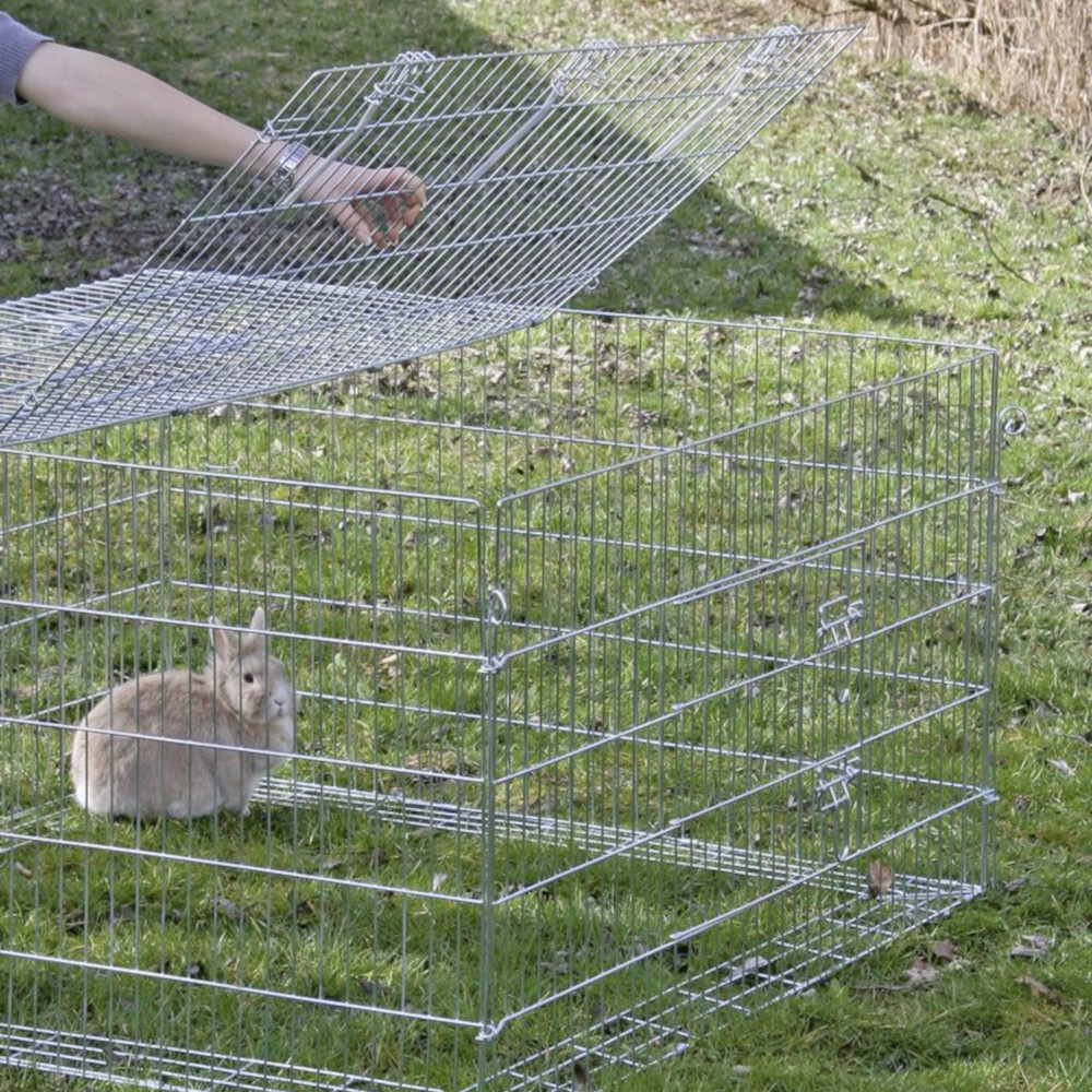 Freilaufgehege mit Ausbruchsperre (groß)