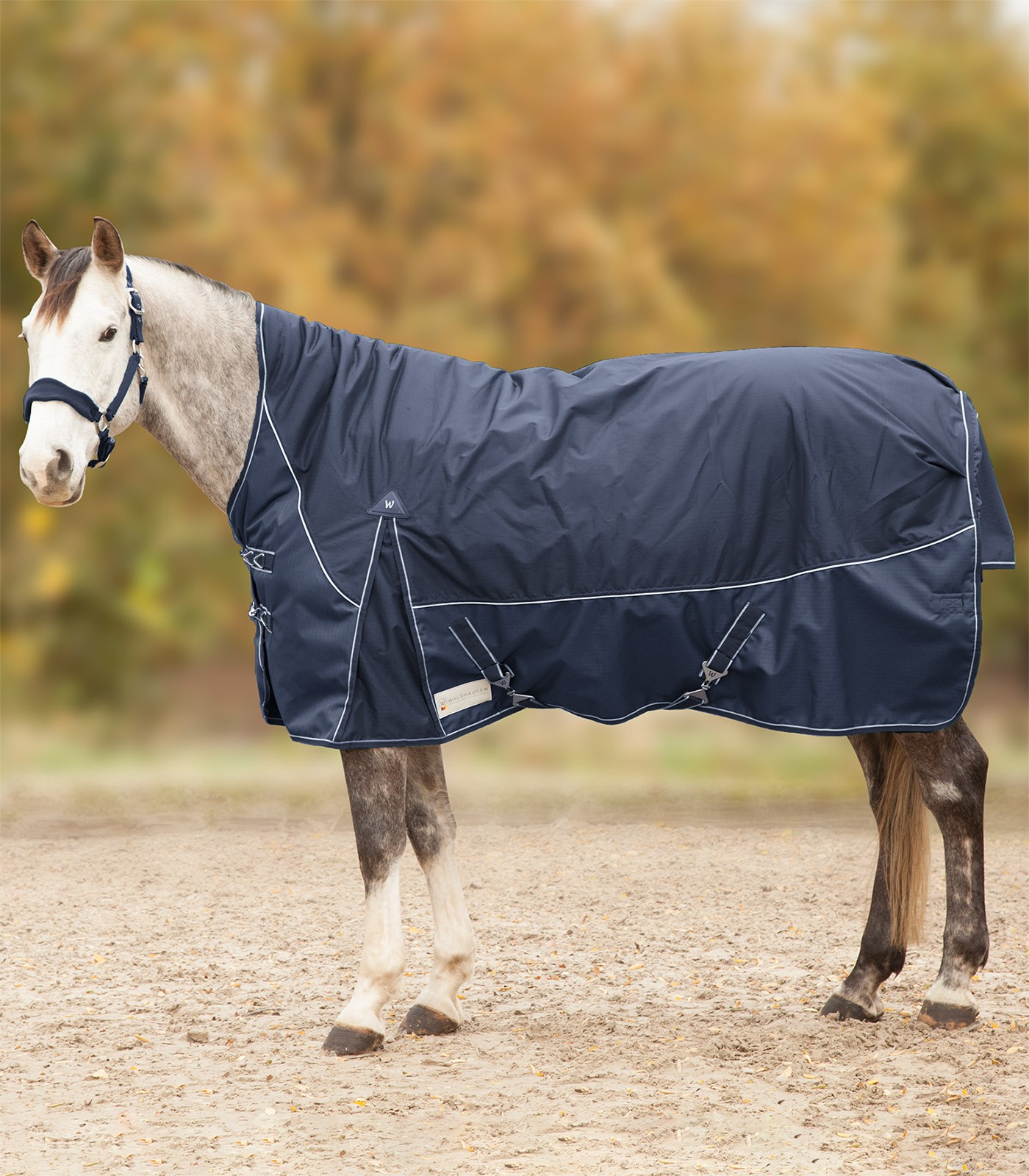 Comfort Outdoordecke, 200g High Neck, blau