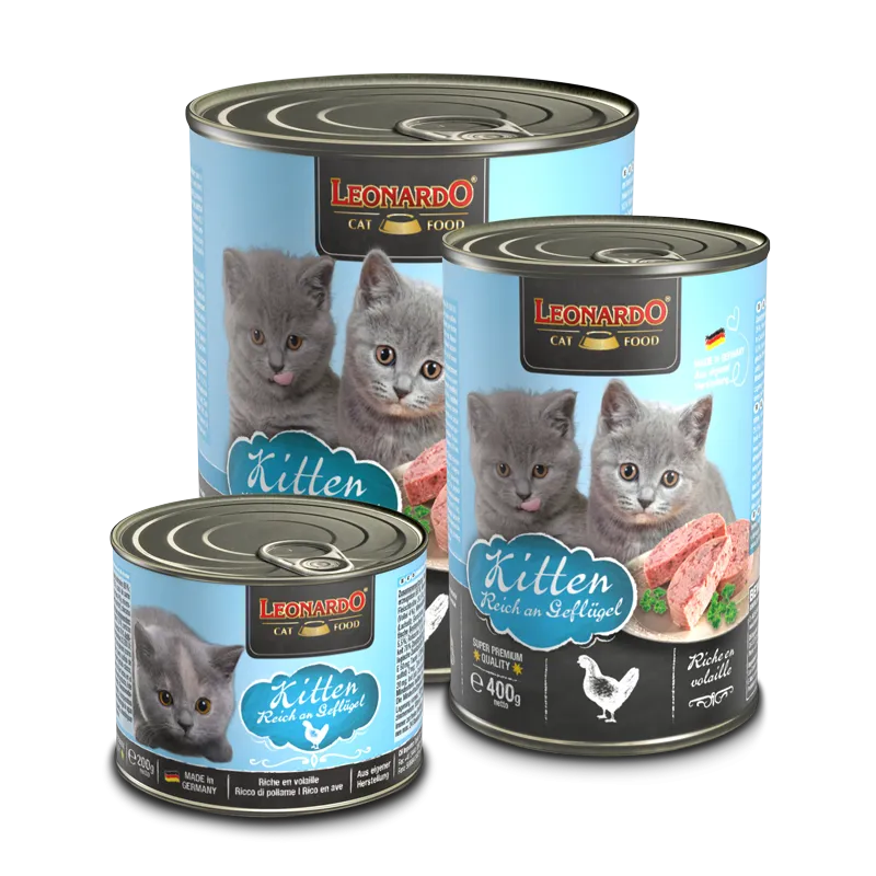 LEONARDO® Kitten Reich an Geflügel