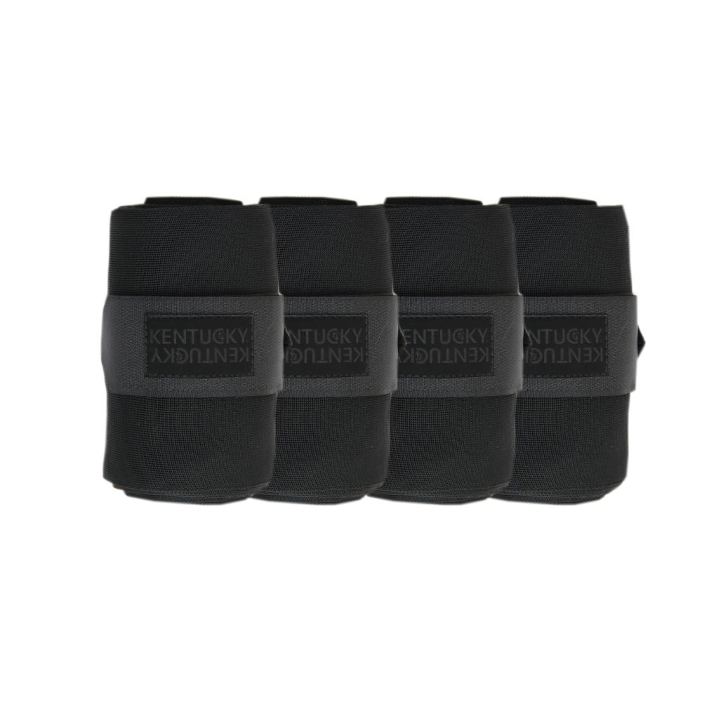 KENTUCKY® HORSEWEAR Repellent Stall-Bandagen, 4er-Set, schwarz