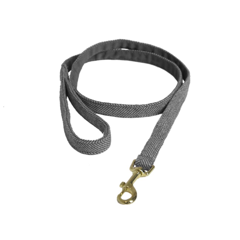 KENTUCKY® DOGWEAR Hundeleine aus Wolle 120 cm, grau