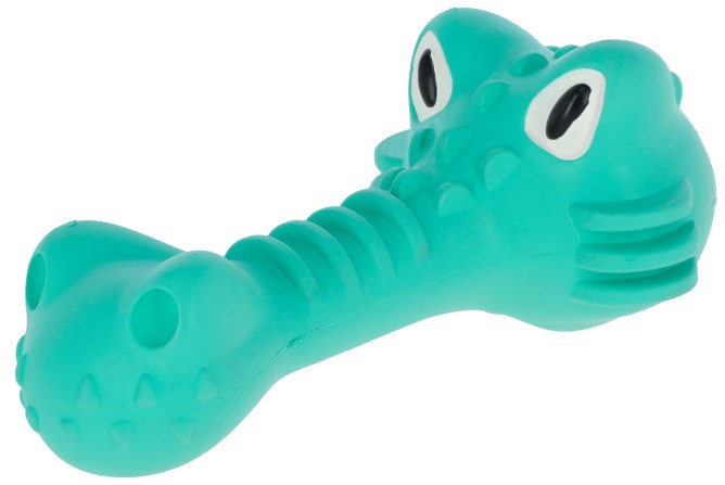 KERBL Kroko ToyFastic, 18x9x7cm, türkis