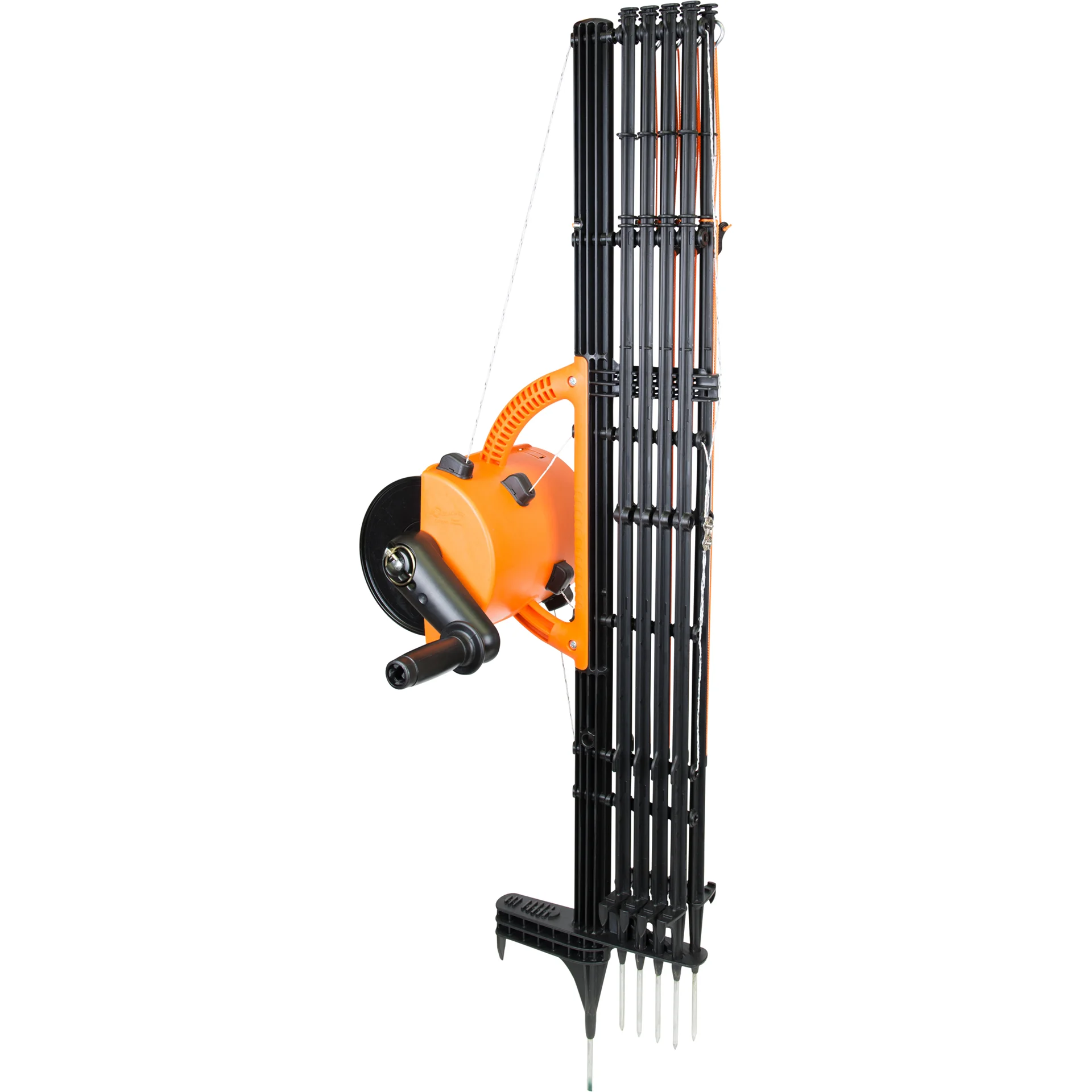 GALLAGHER SmartFence V2 (4 Stück) - 10 Pfähle, 4 Drähte und Rollen in einem System