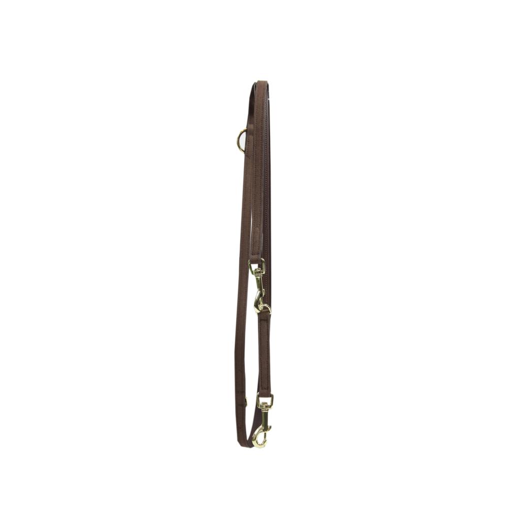 KENTUCKY® DOGWEAR Hundeleine aus samtweichem Leder, braun