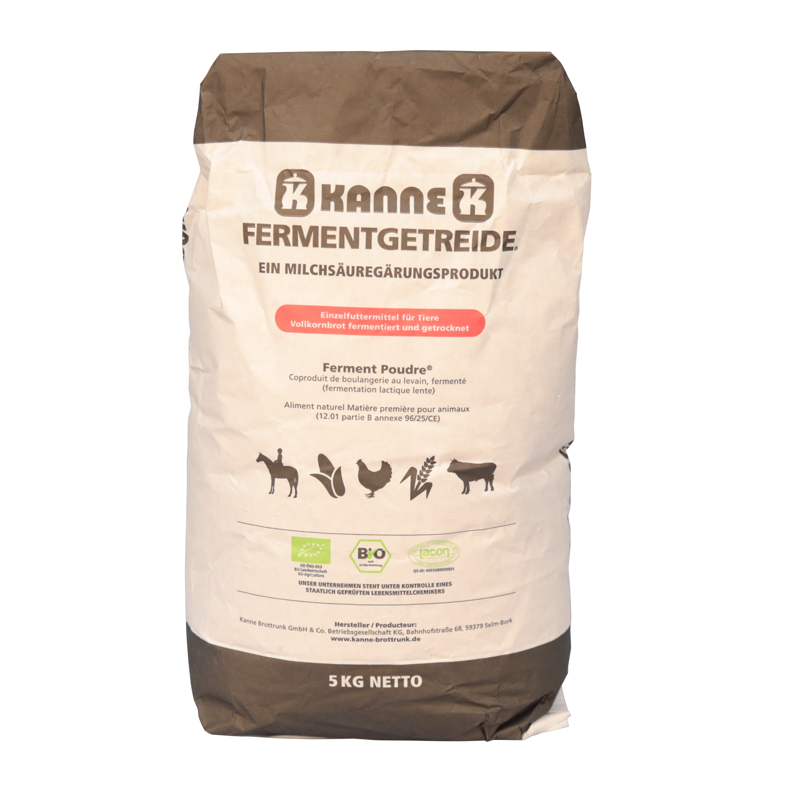 KANNE BIO FERMENTGETREIDE® für Tiere