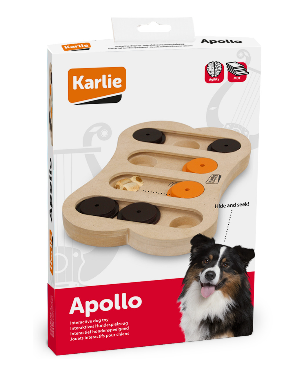 Wooden Brain Train Apollo