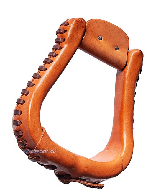 WESTERN IMPORTS® Leather Stirrups, hell