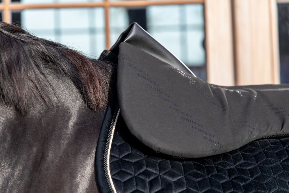 KENTUCKY® HORSEWEAR Sattelpad Impact Equalizer, schwarz