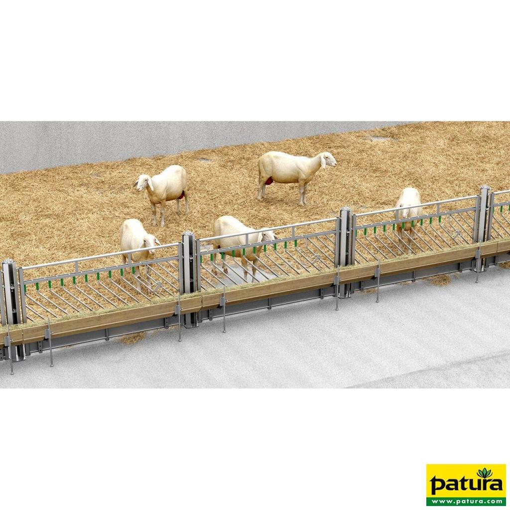 PATURA selbstschließendes Fressgitter für Schafe