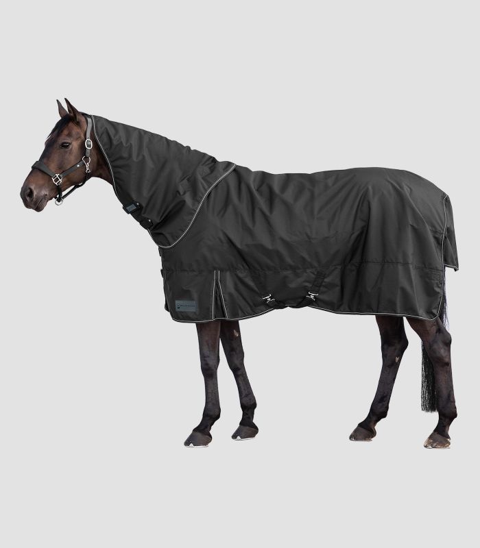 WALDHAUSEN Outdoorhalsteil 600D, Light, schwarz 