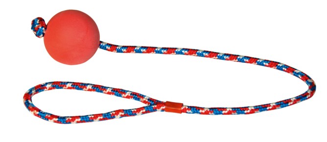 KERBL Moosgummiball am Seil, 60cm