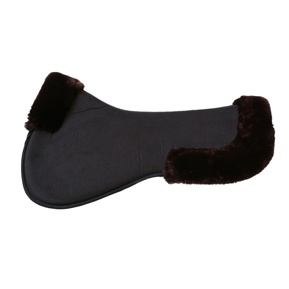KENTUCKY® HORSEWEAR Schaffell Sattelpad Anatomic Absorb, braun