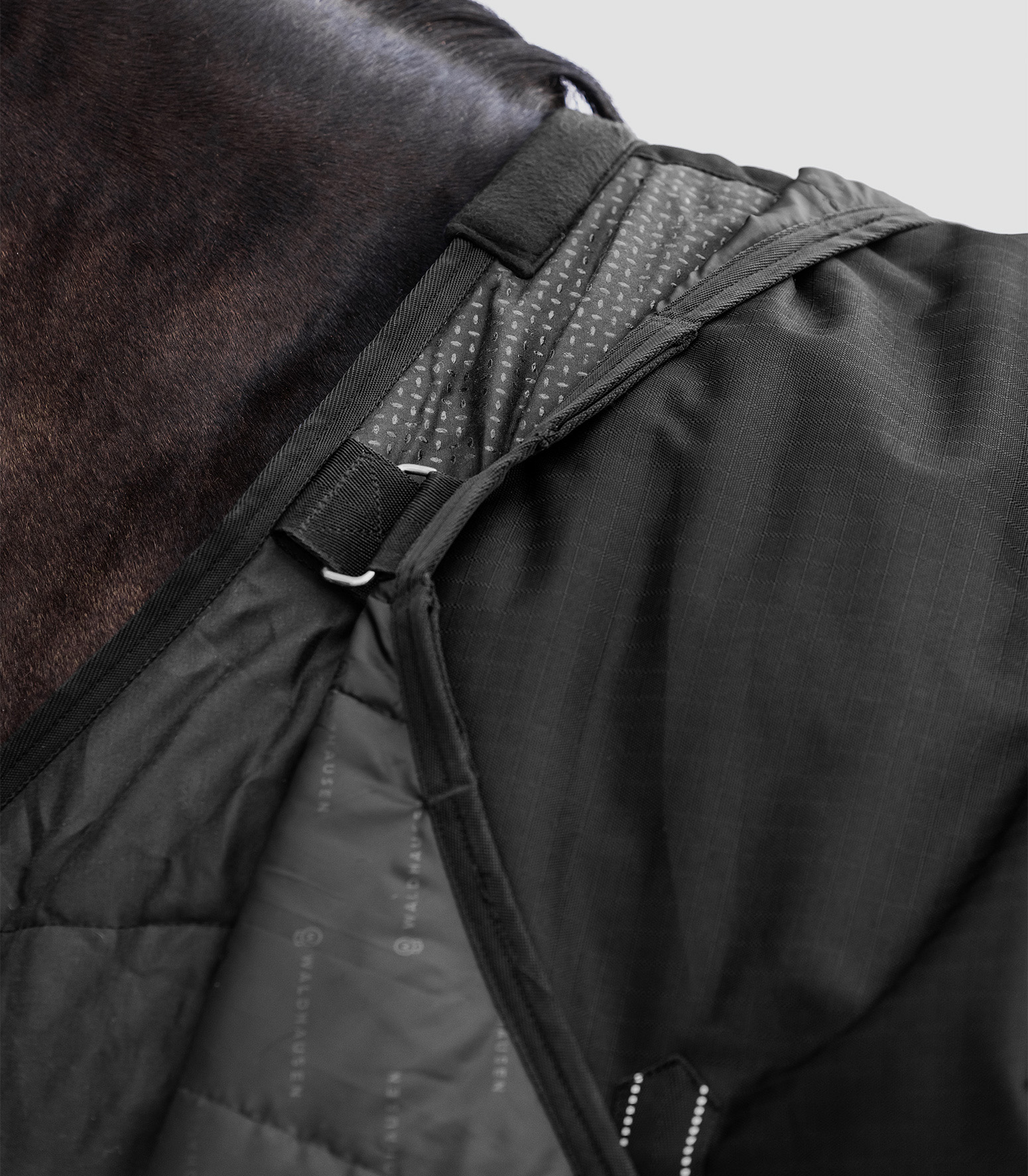 WALDHAUSEN NORDIC Outdoordecke, 200 g, schwarz