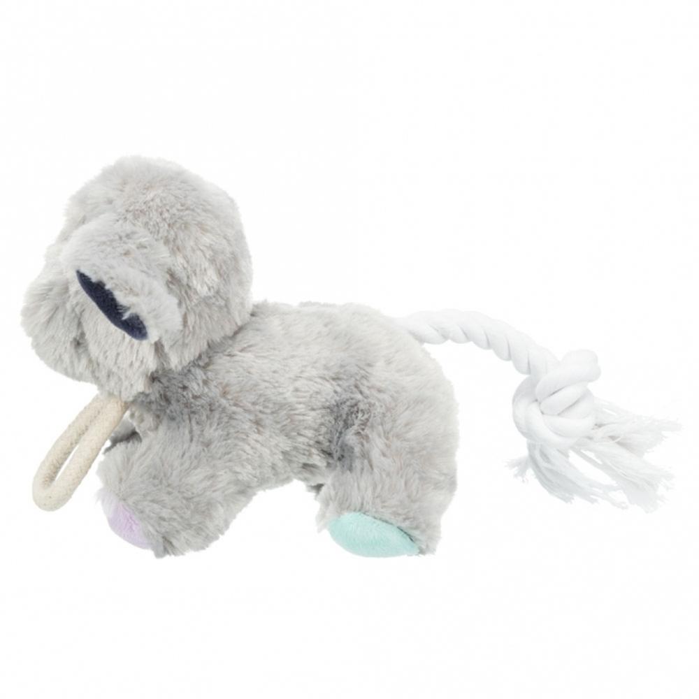 TRIXIE Junior Plüschhund mit Tau