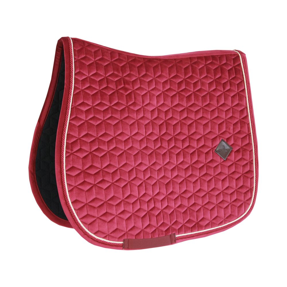 KENTUCKY® HORSEWEAR Schabracke Velvet Springen, fuchsia