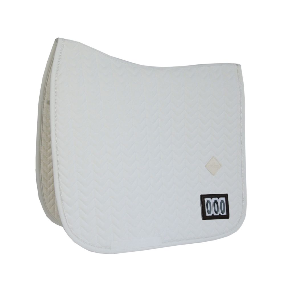 KENTUCKY® HORSEWEAR Schabracke Fishbone Competition Dressur, weiß
