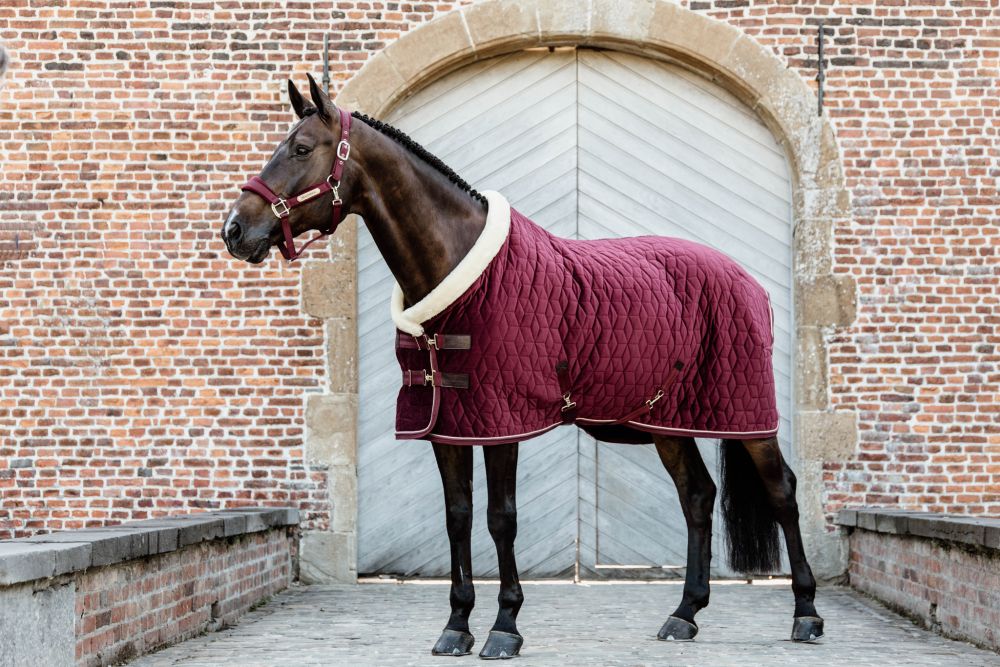 KENTUCKY® HORSEWEAR Turnierdecke Velvet , bordeaux