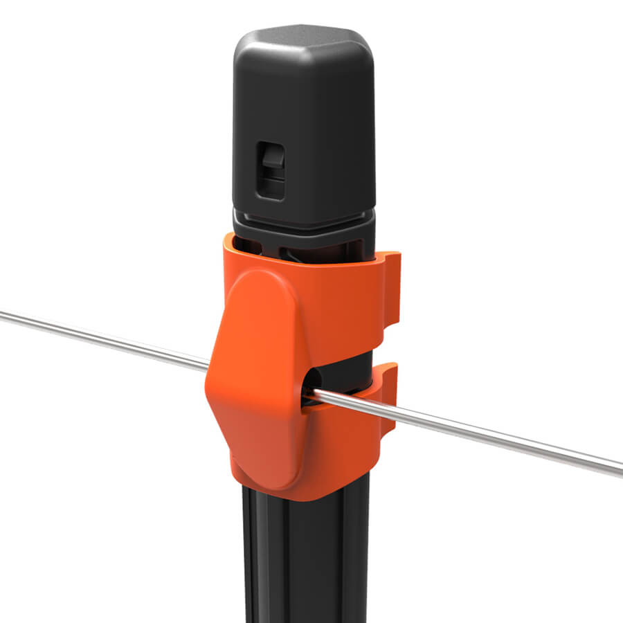 GALLAGHER Draht - Clip für Isolierten Line Post (8mm)