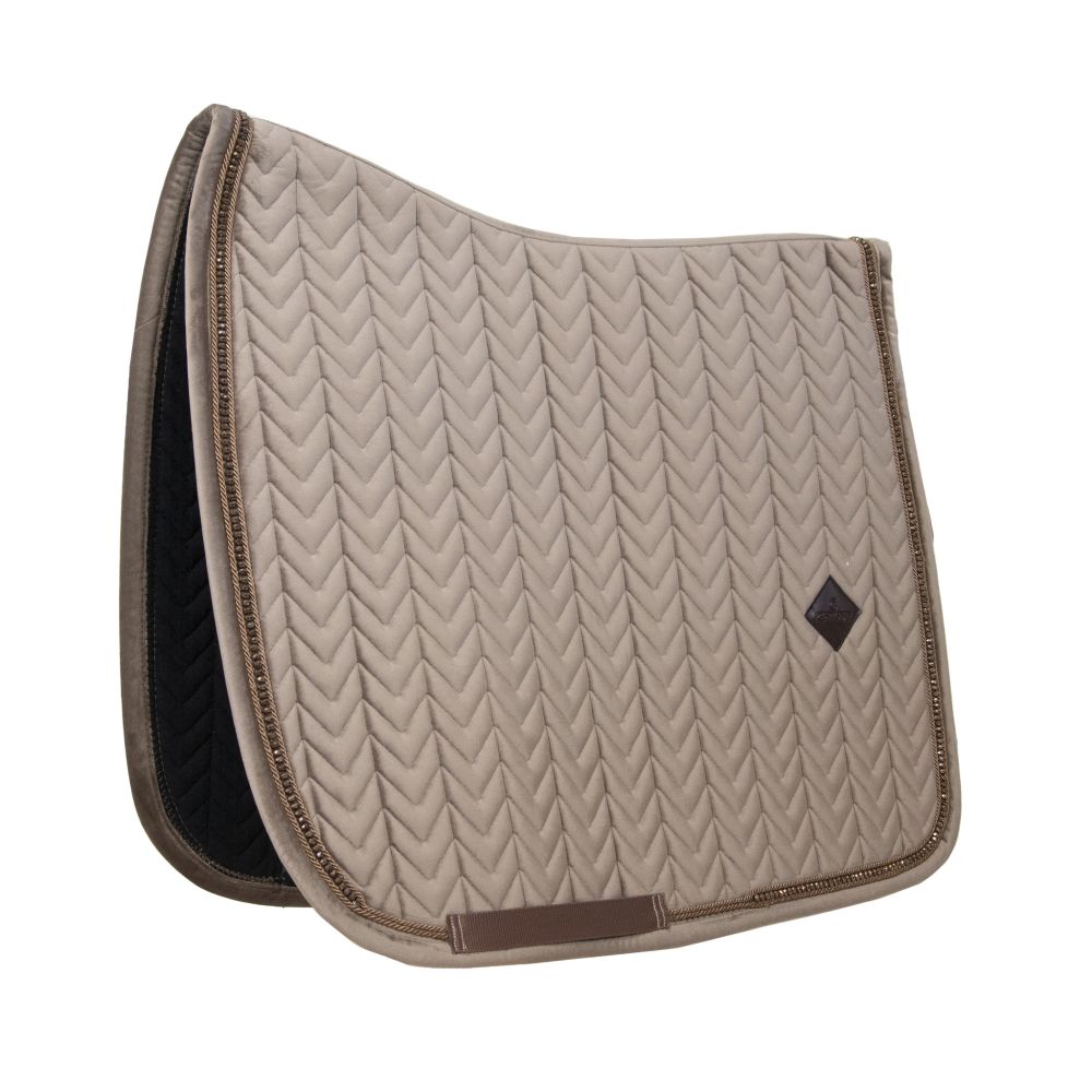KENTUCKY® HORSEWEAR Schabracke Velvet Pearls Dressur, beige