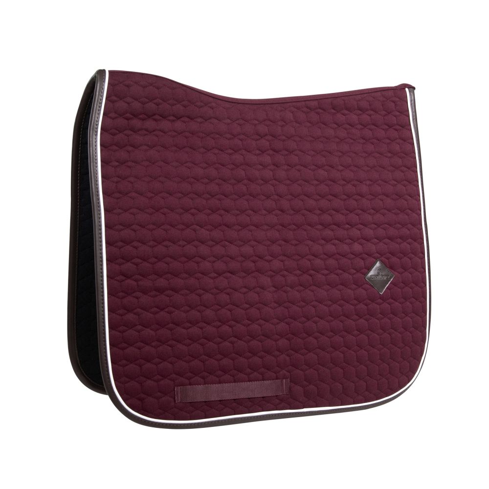 KENTUCKY® HORSEWEAR Schabracke Classic Leder Dressur, bordeaux