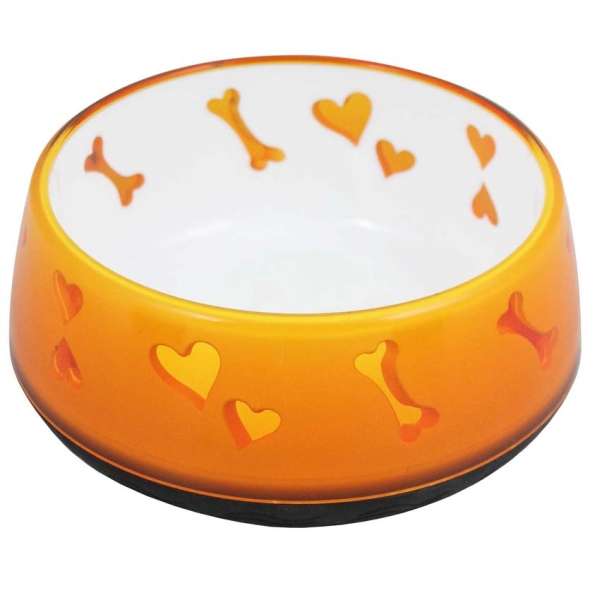 All for Paws Hundenapf Dog Love Bowl - Orange