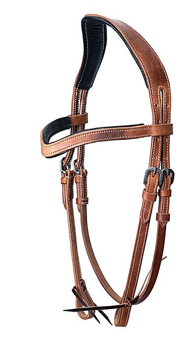WESTERN IMPORTS® ANATOMICALLY SHAPED HEADSTALL, HARNESS