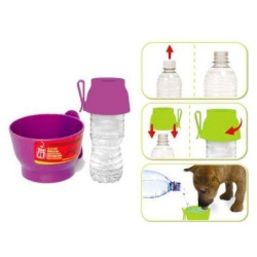 DOGIT Wassertasse mit Flaschenverschluss 