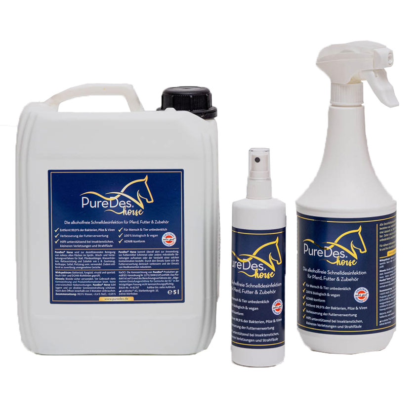 PureDes horse Schnelldesinfektionsmittel