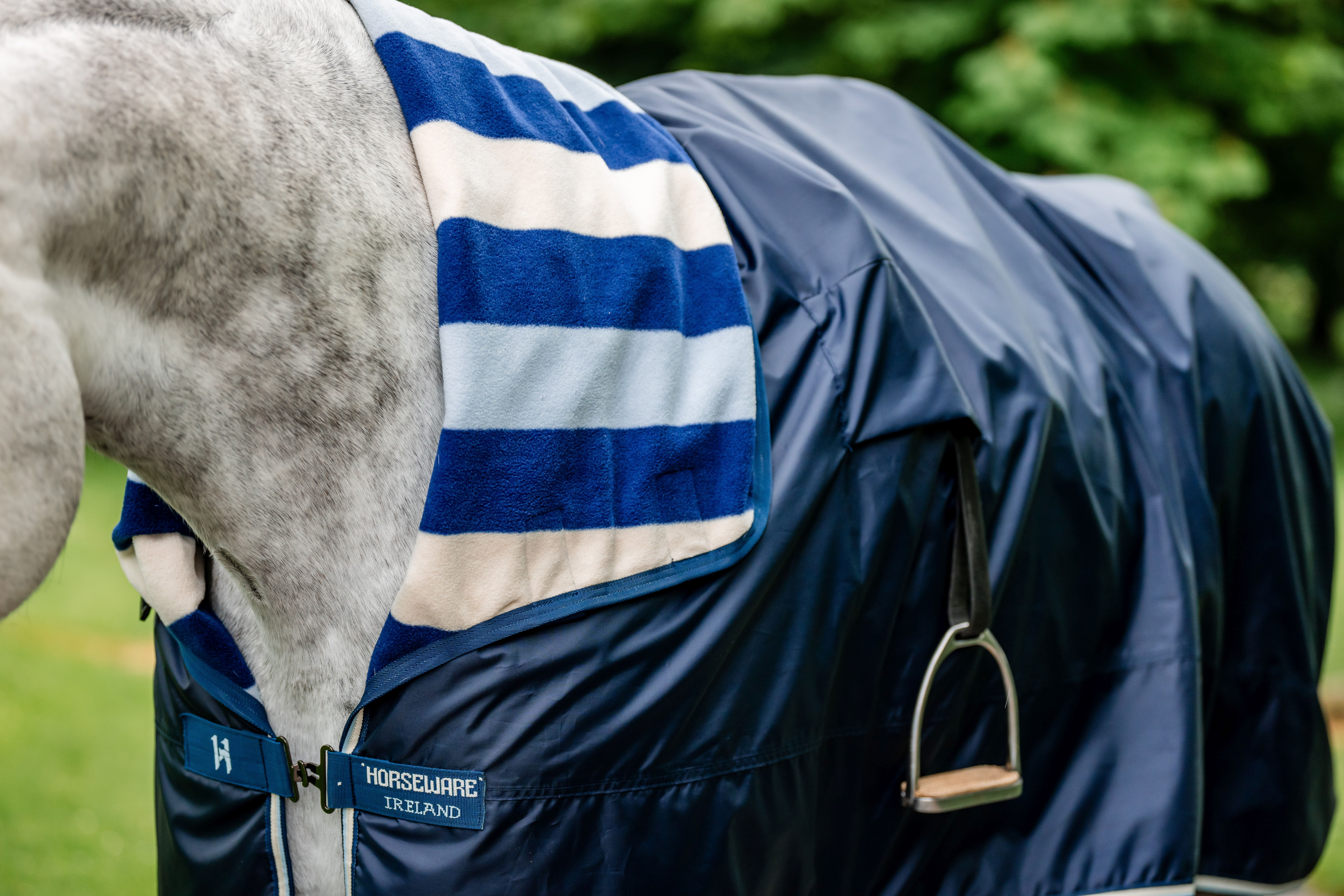 HORSEWARE® Newmarket Regendecke, witney/navy