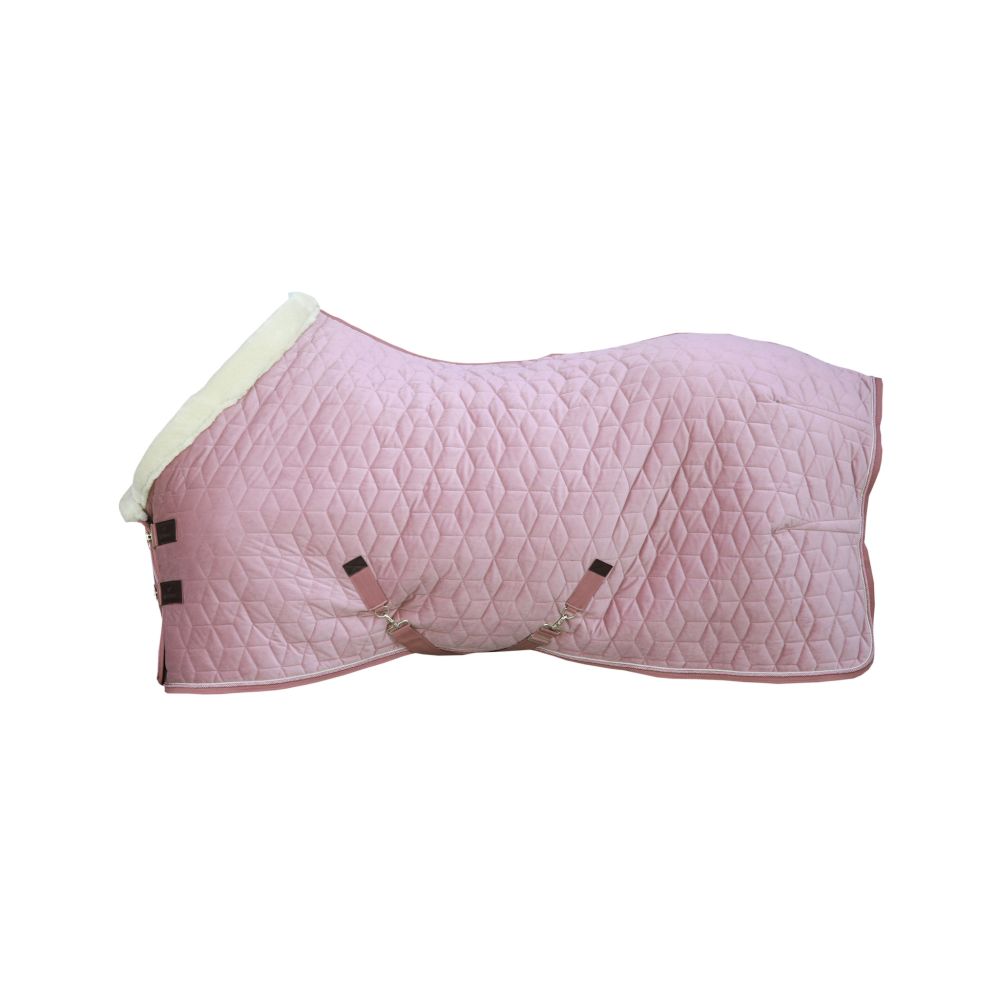 KENTUCKY® HORSEWEAR Turnierdecke Velvet, altrosa