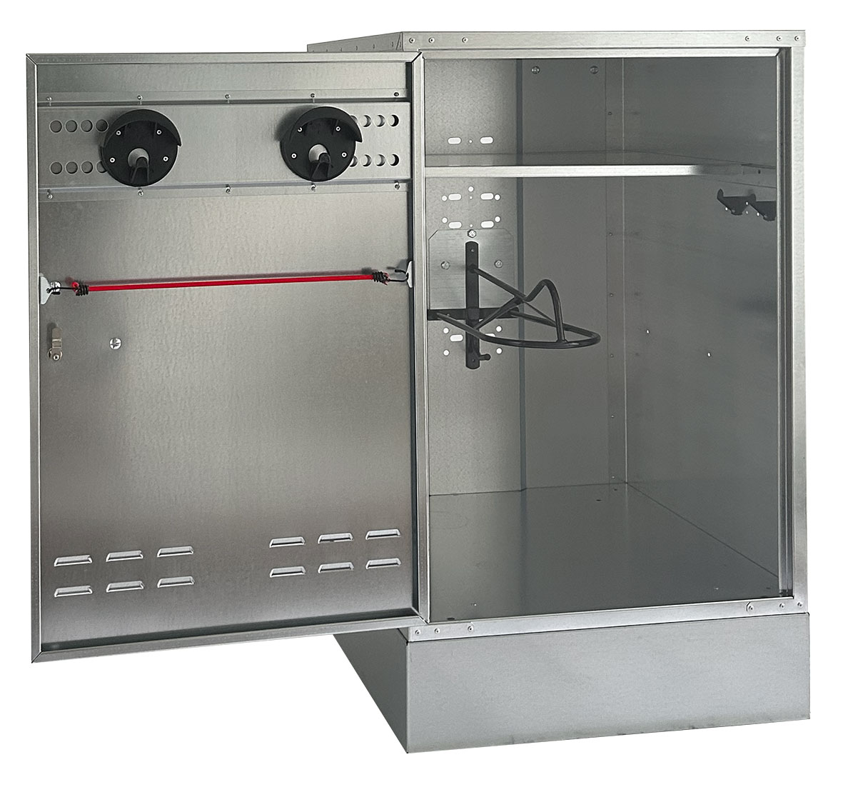 GROWI® fahrbarer Sattelschrank