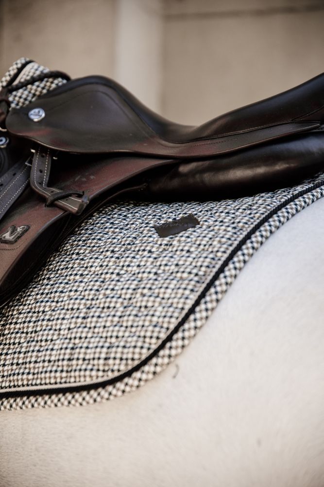 KENTUCKY® HORSEWEAR Schabracke Pied-de-Poule Springen, braun