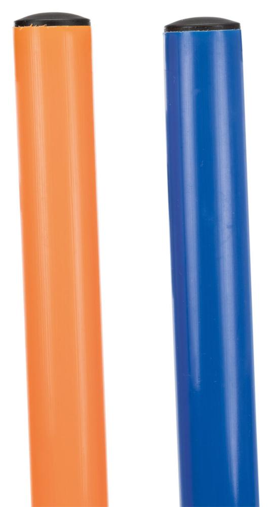 TRIXIE Agility Slalom Set, orange/blau