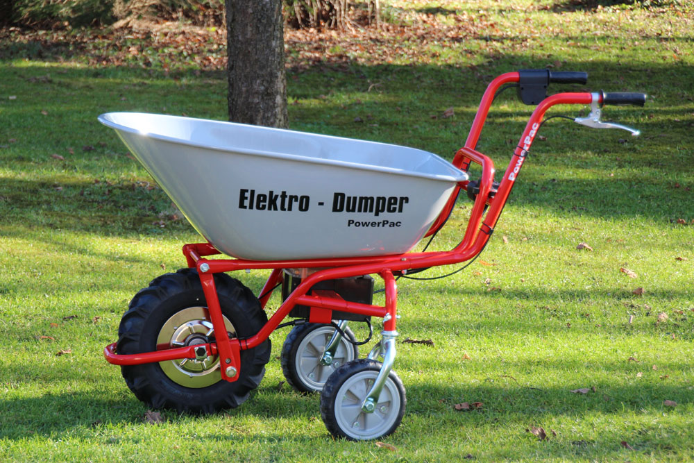Motorschubkarre elektrisch, 115 l