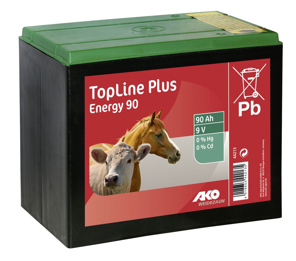 AKO 9 Volt Zink-Luft Trockenbatterie TopLine Plus