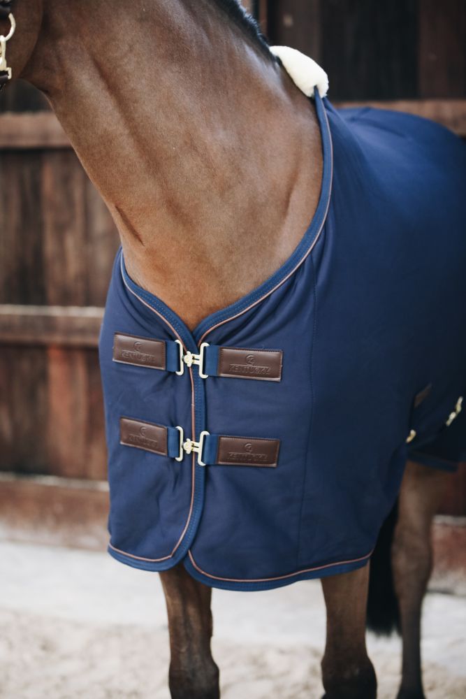 KENTUCKY® HORSEWEAR Abschwitzdecke Fleece, marine