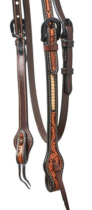 WESTERN IMPORTS® HORSEMAN´S TACK w./ OAK AND ACORN TOOLING