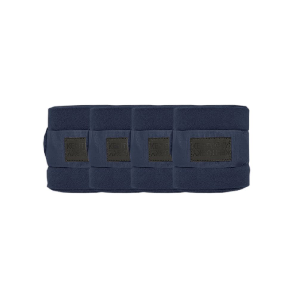 KENTUCKY® HORSEWEAR Polar Fleece-Bandagen, 4er-Set, marine