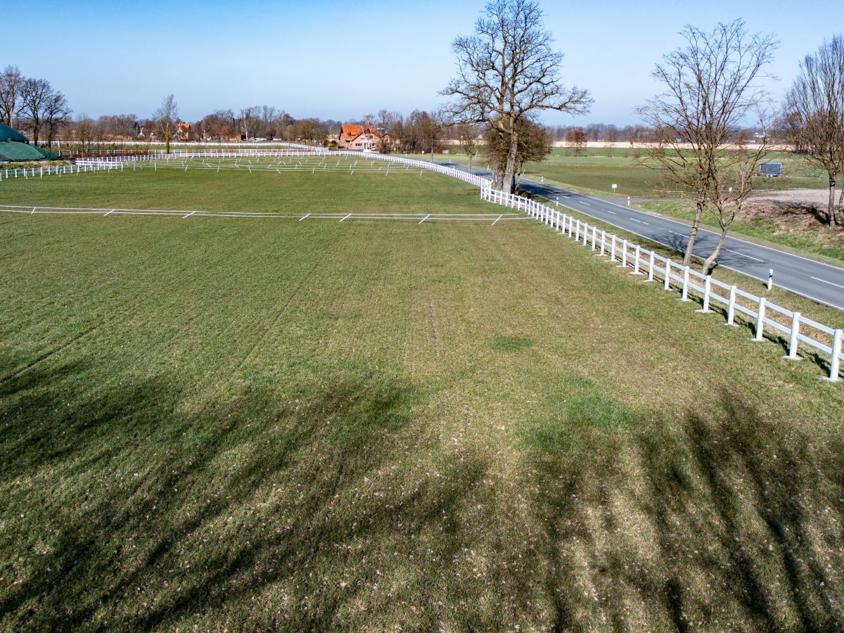 GROWI® Reitplatz-Einzäunung Ranch S 3, 20 m x 60 m