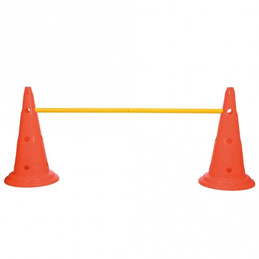 TRIXIE Pylonen-Hindernis 2er Set - ø 30 × 50 cm/100 cm, orange/gelb
