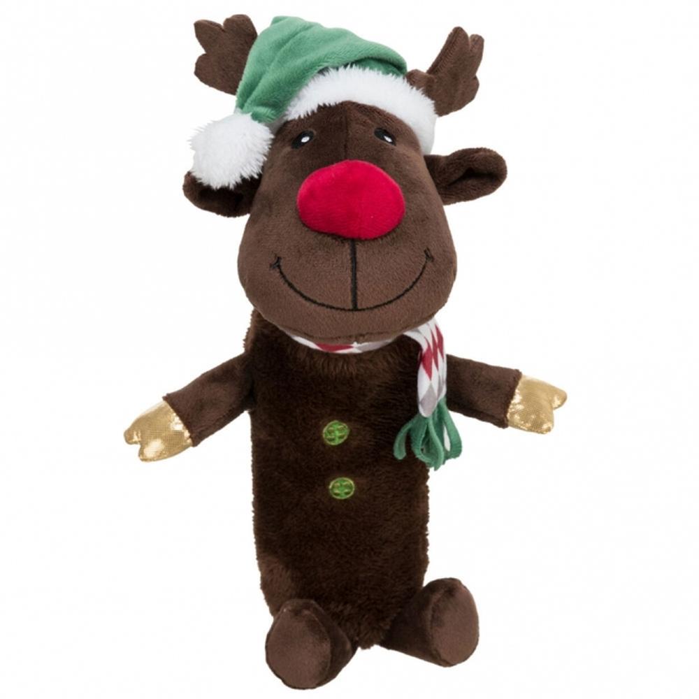 TRIXIE Xmas Knisterspielzeug Rentier
