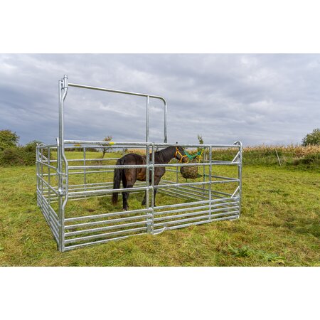PATURA Sicherheits-Pferde-Panel mit Schiebetor, Höhe: 2,50 m