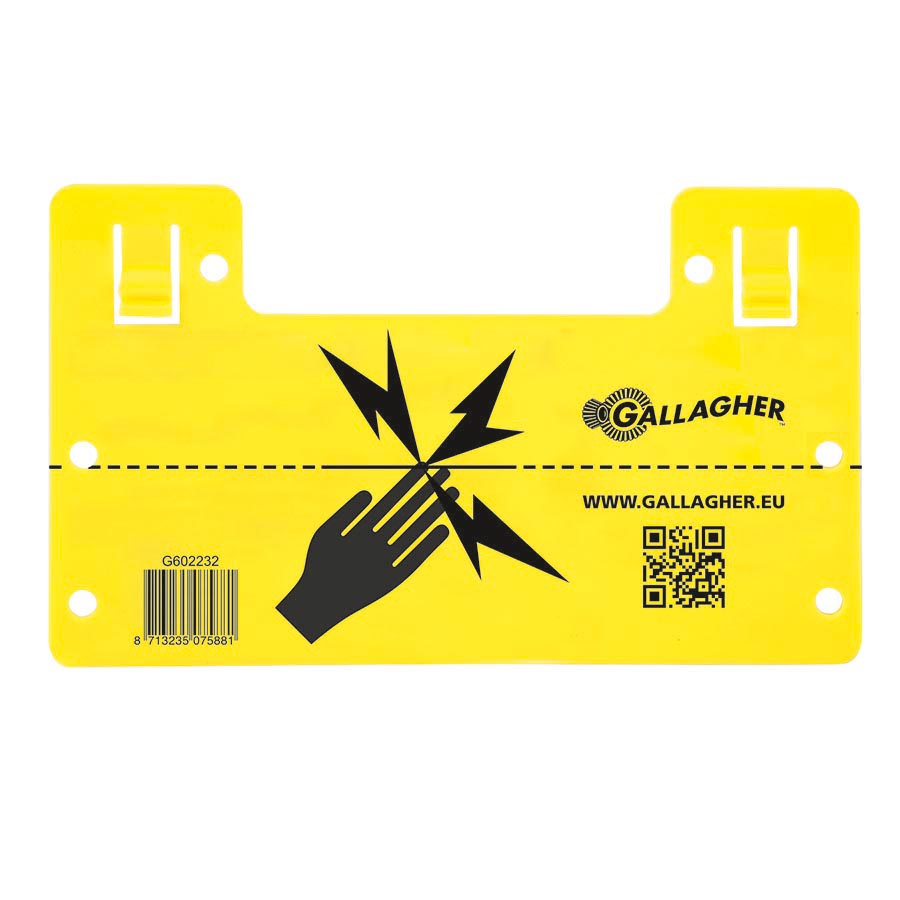 GALLAGHER EU Warnschild (universal)