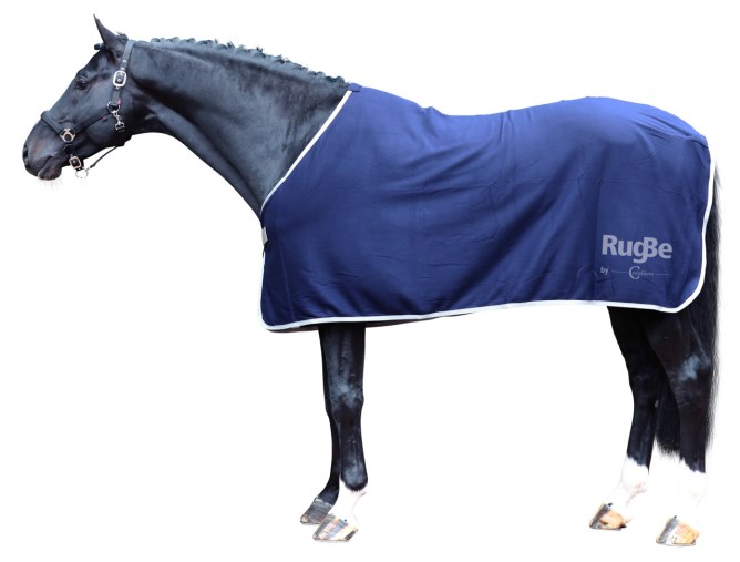 KERBL RugBe Fleecedecke Economic, navy